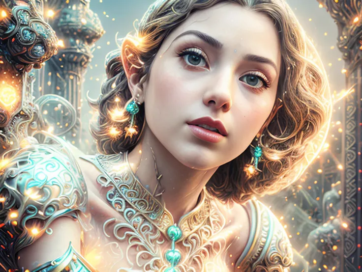 A beautiful woman in a flowing green dress, long wavy hair, detailed facial features, elegant pose, standing in a lush garden with colorful flowers, sunlight filtering through the trees, cinematic lighting, vibrant colors, intricate details, photorealistic, 8K, masterpiece, (best quality,4k,8k,highres,masterpiece:1.2),ultra-detailed,(realistic,photorealistic,photo-realistic:1.37),HDR,UHD,studio lighting,ultra-fine painting,sharp focus,physically-based rendering,extreme detail description,professional,vivid colors,bokeh,portrait