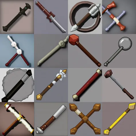 photo of a round sphx weapon