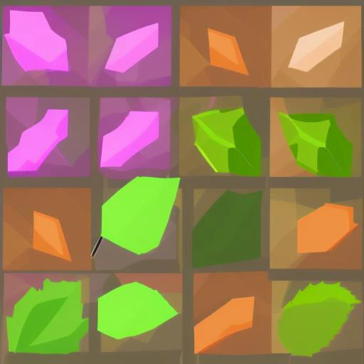 leaves in sphax style