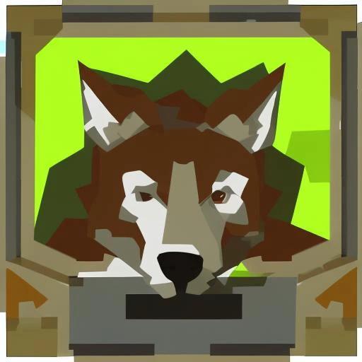 animal in sphax style