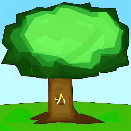 tree in sphax style