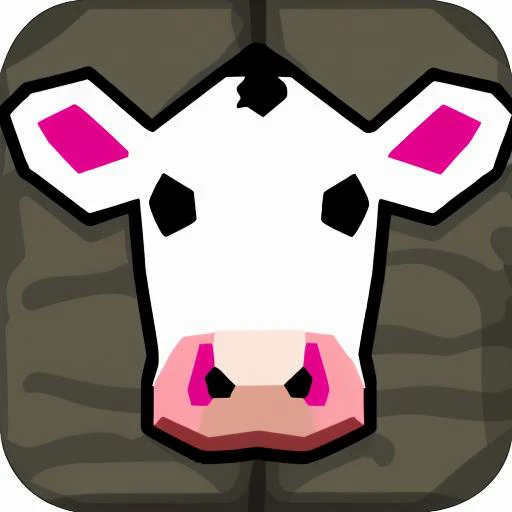cow in sphax style