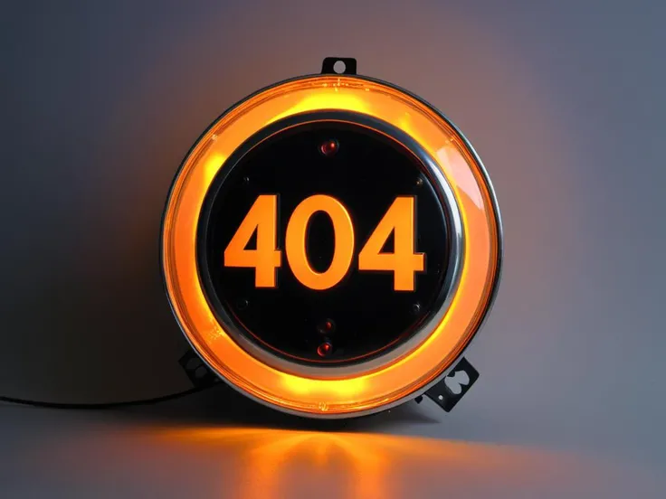 led indicators, is orange glowing (text ("404":1.3)),
<lora:xl_more_art-full_v1:0.5>, <lora:add-detail-xl:0.7>,