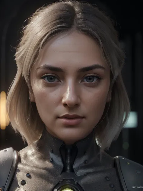 Hyperrealistic art of girl 21 yo, (establishing shot:1.5), Bulgarian (face:Square Oblong Face, Small Eyes, [eye color brown], Nose with an Arched Bridge Shape, thin lips, high cheekbones, weak receding chin) white hair, epiCPhoto, (ultra detailed eyes and face)<lora:eyetuneT:1>, detailed, (((Uranium Tech, uranium tech , atommodle, radiation, transparent , scifi,  nuclear sign ,  nuclear, electron, diversity, bioluminizens))), dramatic, (masterpiece, best quality, high quality), hyperdetailed, highres, intricate detail, HDR, 8k, sharp focus, detailed background, extremely detailed face eyes lips nose, perfect hands, realistic eyes, detailed skin texture, subsurface scattering, realistic, temple, dark, photorealistic,, Extremely high-resolution details, photographic, realism pushed to extreme, fine texture, incredibly lifelike