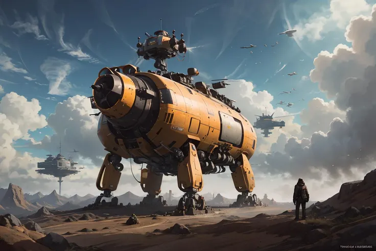 Vast Robotic Lion, golden metal mane, black eye sensors, desert wasteland, sandstorm, laser mane attack, havoc,
<lora:neowrsk_20230617030432:0.7>