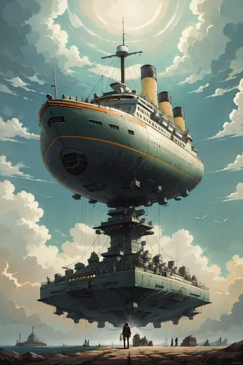 Titanic robot, <lora:neowrsk_20230617030432:0.6>