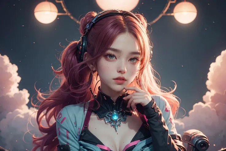 masterpiece, best quality, ultra detailed,
featuring electric blues, hot pinks, and glowing purples,
(girl: 1.33),neowrsk,
<lora:neowrsk_20230617043345:0.7>