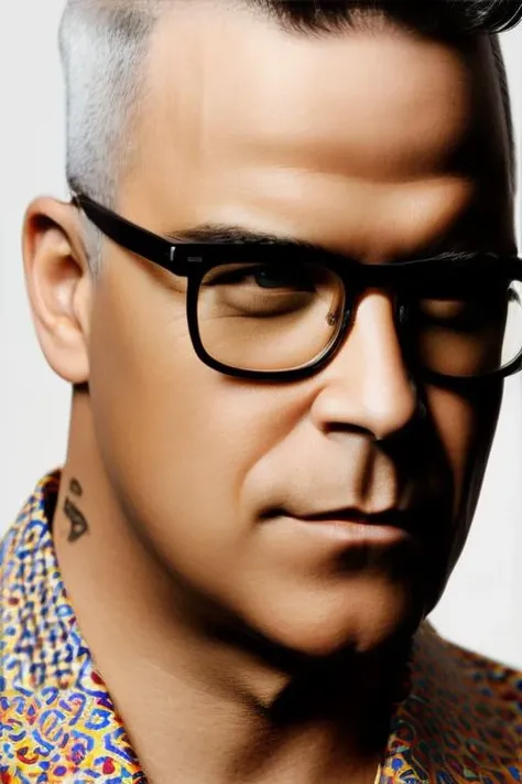 analog style, modelshoot style, photo of sks man with glasses and ((microphone in the hand)), bold, bright colours, short white haircut, <lyco:locon_perfecteyes_v1_from_v1_64_32:0.85> <lora:robbie:1>