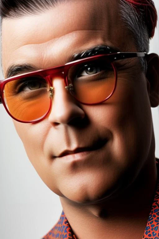 analog style, modelshoot style, photo of sks man with glasses and microphone in the hand, bold, bright colours, short red haircut, <lyco:locon_perfecteyes_v1_from_v1_64_32:0.85> <lora:robbie:1>