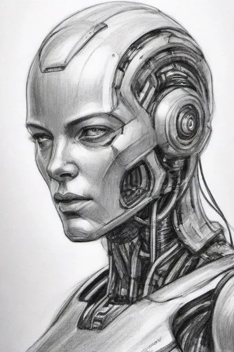 <lora:PE_PencilDrawing:0.8> PEPencilDrawing,drawing,realistic,
robot,cyborg,mecha