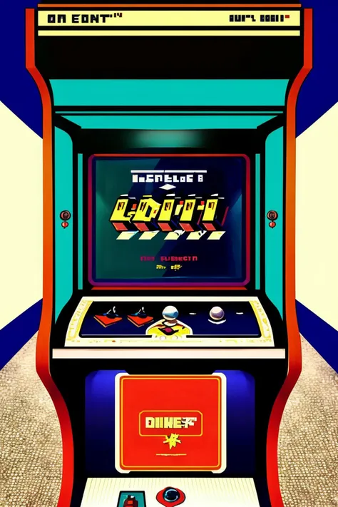 ((a photo of a coin-op arcade machine of a of 90's)), Retro_Arcade