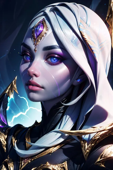 (masterpiece, best quality:1.2), intricate details,  <lora:GoodHands-beta2:0.8>, <lora:lol_belveth-000018:1>, belgirl, 1girl, third eye, colored skin, glowing