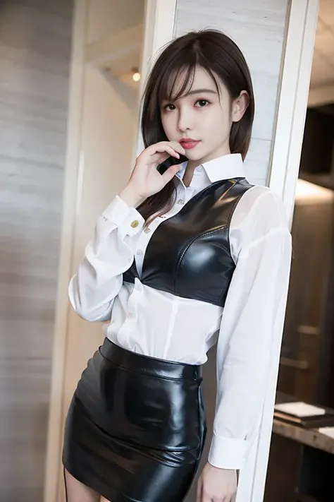 best quality, photorealistic, upper body, (uniform), nanchu <lora:nanchu:0.75>