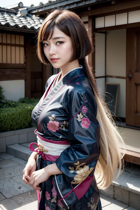 (realistic:1.3), finely detailed, quality, rembrandt lighting, (masterpiece:1.2), (photorealistic:1.2), (best quality), (detailed skin:1.3), (intricate details), dramatic, ray tracing, 1girl, japanese girl, 21 years old, detailed skin texture, (blush:0.5), (goosebumps:0.5), subsurface scattering, smiling, medium breasts, (longtail bob:1.2), portrait shot, casual top, from side, (bright sunny day), <lora:longtail_bob-1.0:0.8>