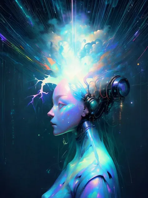"Artificial Intelligence Dreaming of Electric Sheep", <lora:more_details:1>, OverallDetail, <lora:color background:0.6>, <lora:improve_backgrounds:0.45>, <lora:laser0626:0.5>, laser, <lora:starlight:0.7>, starlight, <lora:smoke_model:0.15>, smokestyle, <lora:translucent_skin:0.2> translucent skin, <lora:holov7:0.2> (holographic:0.5), <lora:NodesTech:0.2> (NodesTech:0.5), (style-swirlmagic,:0.2) <lora:Dreamwave v2L:0.4> Dreamwave, <lora:Neon_Dreams:1> Neon Dreams
