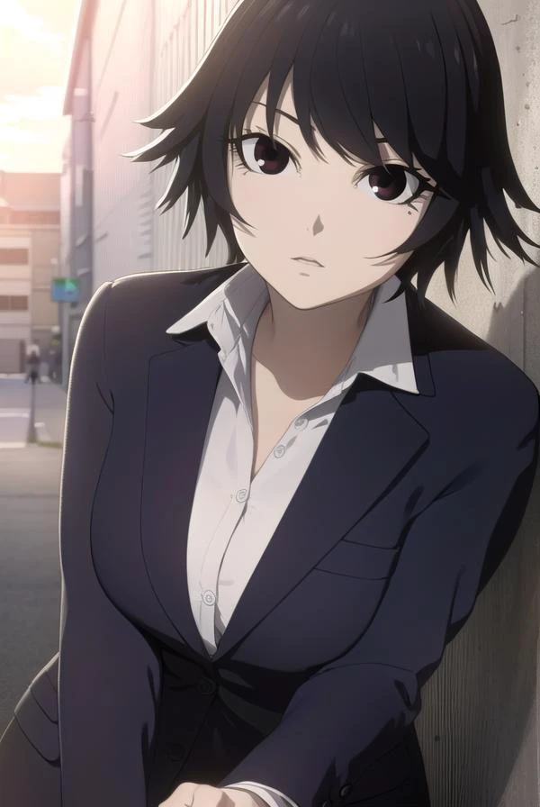 izumishimomura, <lyco:izumishimomura-lyco-nochekaiser:1>,
izumi shimomura, short hair, black hair, (black eyes:1.5),
BREAK shirt, jacket, pants, formal, suit,
BREAK looking at viewer,
BREAK outdoors,
BREAK <lyco:GoodHands-beta2:1>, (masterpiece:1.2), best quality, high resolution, unity 8k wallpaper, (illustration:0.8), (beautiful detailed eyes:1.6), extremely detailed face, perfect lighting, extremely detailed CG, (perfect hands, perfect anatomy),