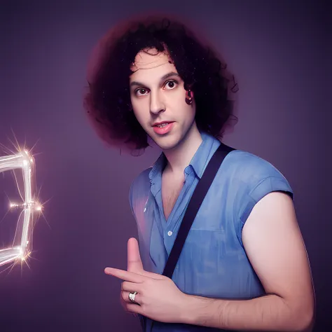 Dan Avidan in a dress photograph ring lighting  tyznedsk1