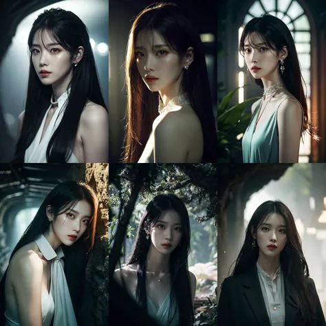 (otherworldly, otherworldly atmosphere, otherworldly appearance), highly insanely detailed, masterpiece, top quality, best quality, highres, 4k, 8k, RAW photo, Caribbean, dark tunnel,
china street, egyptian,
depth of field, focused, foreshortening,
1girl, long_hair, collar, earrings,
jav, half naked,
photorealistic:1.4, (flower filed), Poetic lens, obscure light and shadow, aestheticism, brooding, emotional depth, supernatural, 1girl, solo, Neck, enchanting elegance, atmospheric depth, naturalistic representations, harmonious composition, parted lips, long straight hair, looking at viewer,
<lora:makina69_iu_v1.0:0.7>, (fantasy world)