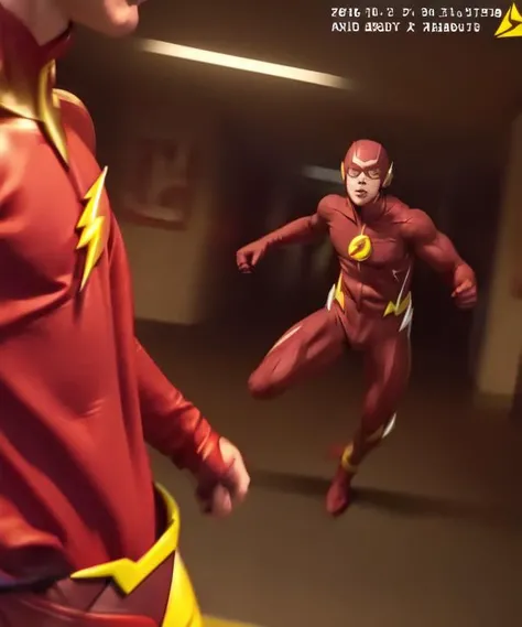 Bodycam footage of  theflash on granary
(photorealistic)
 <lora:PoliceBodycamFootage:1>