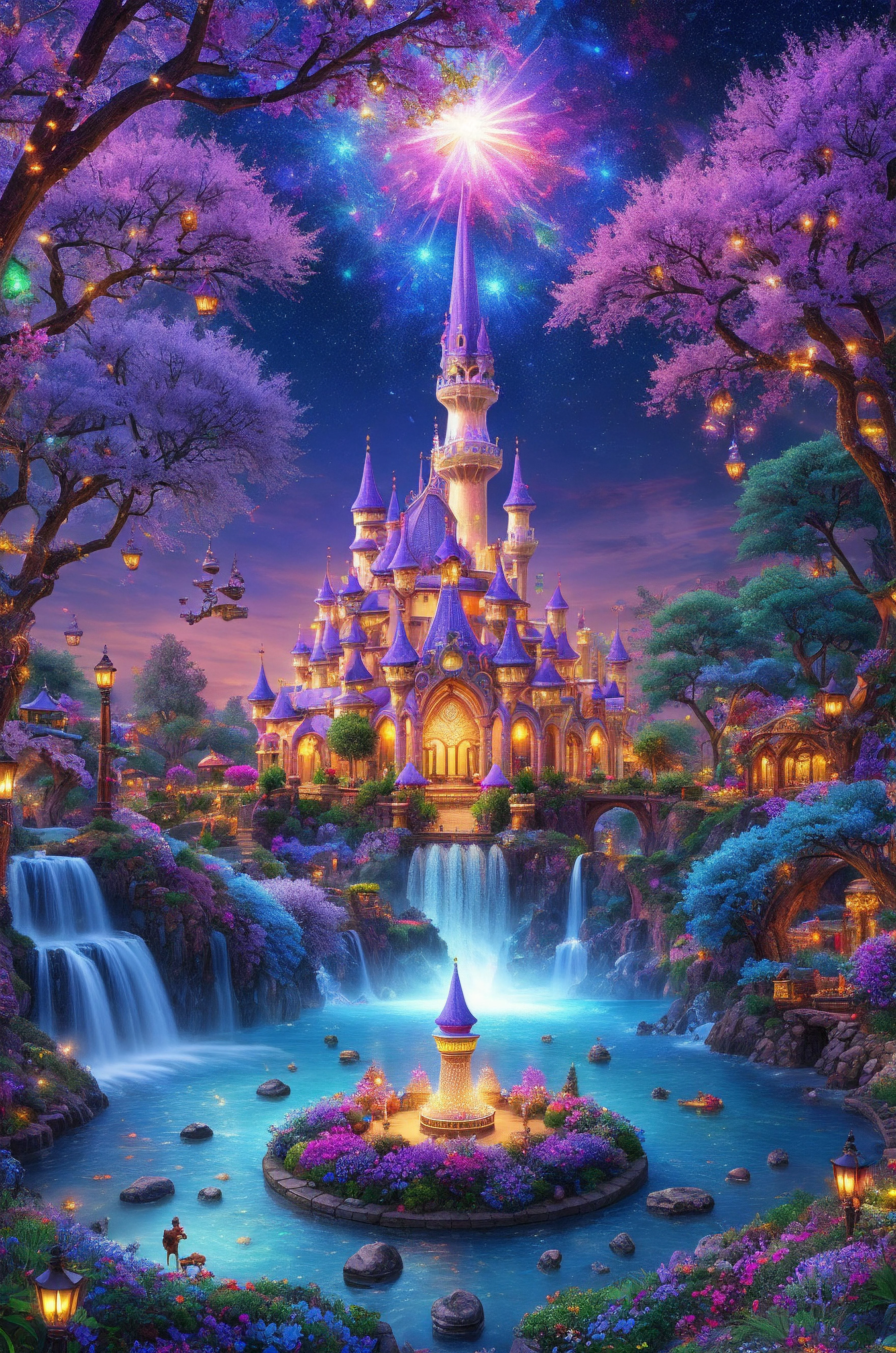 Mystical enchantment, Utopian clean energy city