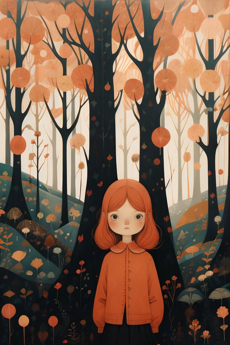 <lora:æå¹³æ£®æ_V1:1>,masterpiece,best quality,illustration,tree,girl,