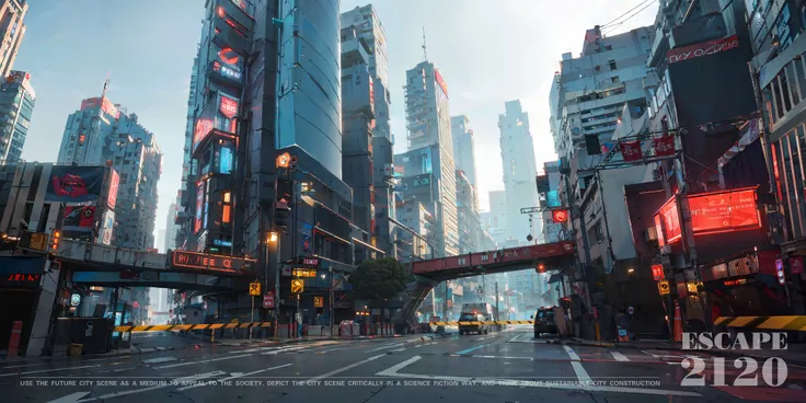 futuristic city, fantasy, building,cyberpunk,viaduct,cyberpunk city,(neon lights:1.3),Modern mansion,Modern high-rise building,
Prisons, incarceration, (blockades:1.2), (cordons:1.2), police, fences,(Blocked streets:1.2),protective clothing,
microchip, elegant, beautiful background, octane render,H.R.Giger style,8k, best quality, masterpiece ,llistration, an extremely delicate and beautiful,artstation,
exremely detailed ,CG unity sallape,(resalstc, photo-realistc:1.37),Amazing, finely detail, masterpiece, best quality, official art, extremely detail CG unity 8K wallpaper,absurdres,incredibly absurdres, <lora:cyberpunk2077ConceptArt_nightcityV116:0.1>,<lora:shurimaT_shurimaTV1:0.1>, <lora:ghostOfTsushimaStyle_v10:0.1>