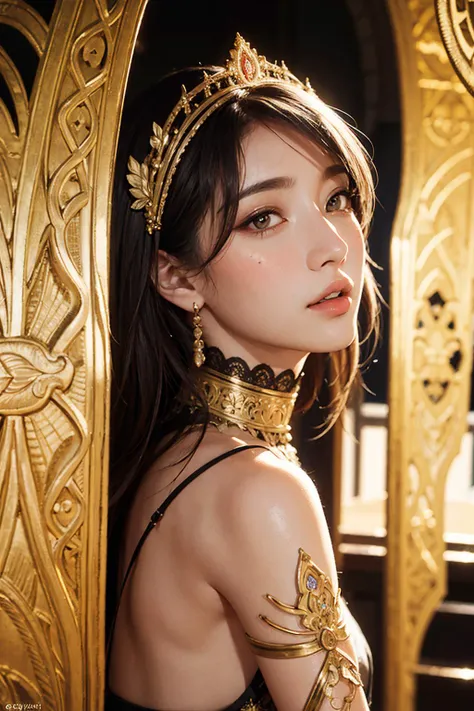 1000 nights and a night. overalldetail-detail_++_-_overall_detail . baghdad 950AD., intricate details, highly detailed, intricate eyes, detailed skin, intricate hair, realistic, skin pores
