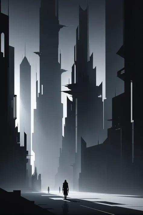 shadow minimalism, fantasy, amazing,great scifi metropolis at the end of the universe<lora:EnvyShadowMinimalismXL01:1><lora:EnvyBetterHiresFixXL01:0:hr=1>