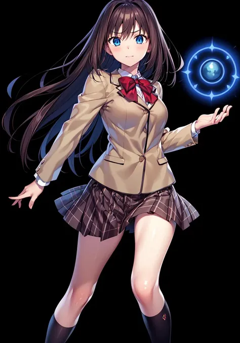 masterpiece, best quality, high resolution,
Uniform, AokoSchoolUniform, 1girl, solo, magic, 
 <lora:aokov1:0.8>