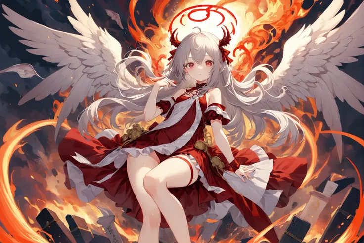 best quality, abusurdity, intricated, anime girl, divine comedy, reinaissance, heaven, hell, purgatory, bible, angels, satan
Steps: 20, Sampler: DPM++ 2M SDE Karras, CFG scale: 7, Seed: 3731690927, Size: 1200x800, Model hash: 6d8ec640ec, Model: PencilChopsticksXLv0.1, Denoising strength: 0.35, RNG: CPU, Hires upscale: 1.5, Hires upscaler: SwinIR_4x, Version: 1.6.0