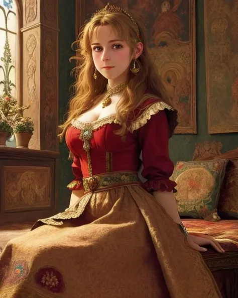 best quality,masterpiece,highly detailed,ultra-detailed, ,<lora:neg4all_bdsqlsz_V3.5:-1>
<lora:Oilpaint_last:2.5>1girl, medieval princess