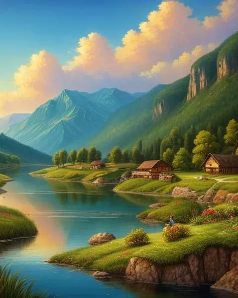 best quality,masterpiece,highly detailed,ultra-detailed, ,<lora:neg4all_bdsqlsz_V3.5:-1>
mountainous horizon, riverbank,
<lora:Pastels_last:1>