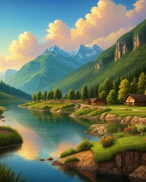 best quality,masterpiece,highly detailed,ultra-detailed, ,<lora:neg4all_bdsqlsz_V3.5:-1>
mountainous horizon, riverbank,
<lora:Pastels_last:0.5>