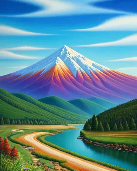 best quality,masterpiece,highly detailed,ultra-detailed, ,<lora:neg4all_bdsqlsz_V3.5:-1>mountain,
forest, riverbank, <lora:Sandpaint_last:2.5>