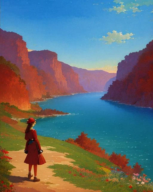 best quality,masterpiece,highly detailed,ultra-detailed, 1girl,<lora:neg4all_bdsqlsz_V3.5:-1> landscape, no humans, <lora:Watercolor_last:2>