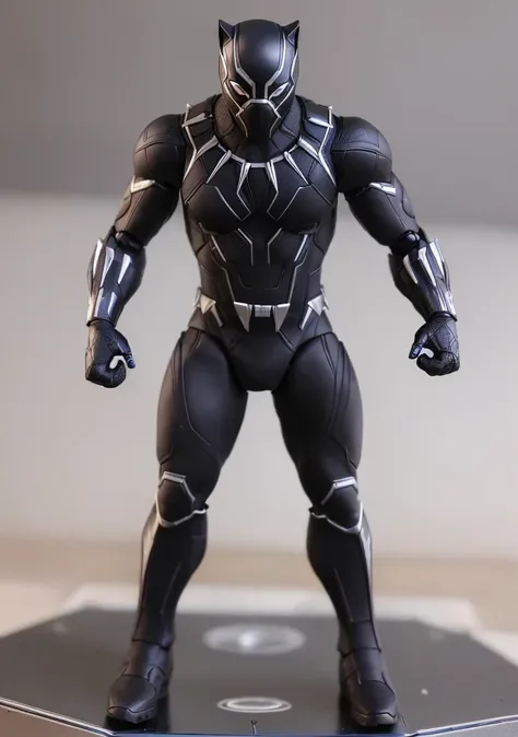 (8k, ultra quality, masterpiece:1.5), (ActionFigureQuiron style),Black Panther,
<lora:quiron_ActionFigure_v1_Lora:0.77>