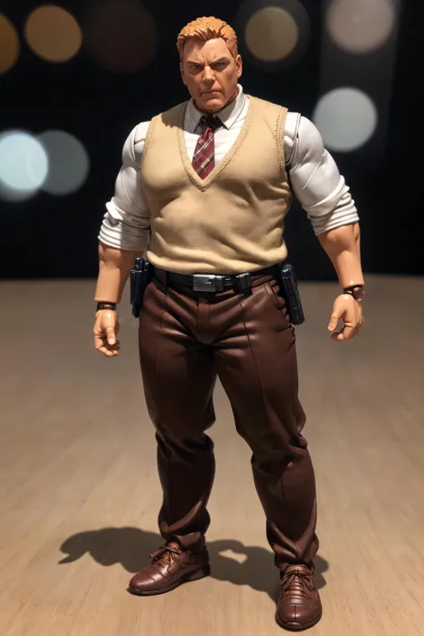 (ActionFigureQuiron style), solo, Joel McKinnon Miller, action figure, concept art, ActionFigureQuiron style, action figure, plastic toy, premium toy, <lora:quiron_ActionFigure_v2_lora:1.1>, <lora:add_detail:0.8>, (macro shot:1.2), indoors, office, (bokeh:1.2)