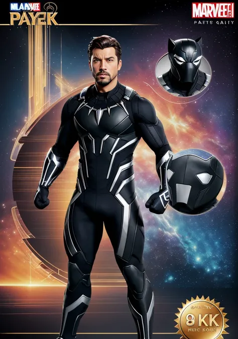 (best quality:1.15), (masterpiece:1.15), (detailed:1.15), (realistic:1.2),
 premium playset toy box, (8k, ultra quality, masterpiece:1.5), (Dutch angle:1.3), ActionFigureQuiron style, solo, Black Panther (Marvel Comics): Black Panther's sleek black suit is made of a vibranium-infused material and features intricate silver detailing. The suit includes a full-body jumpsuit, clawed gloves, and a mask with cat-like ears. , (plastic toy playset pack), inside gift box,
  <lora:quiron_ActionFigure_v1_Lora:0.95>