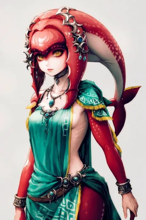 mipha \(zelda\) <lora:CuteGothicFashion:1> <lora:MiphaV4:1>