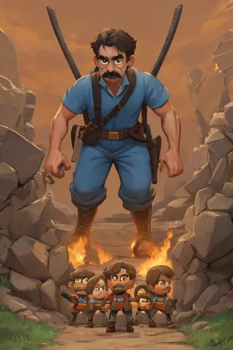 ned flanders in army of darkness