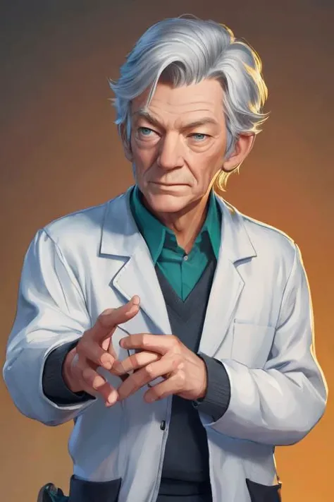 ian mckellen as dr. mccoy from star trek