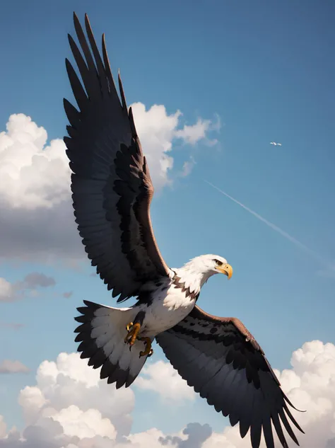 eagle soaring