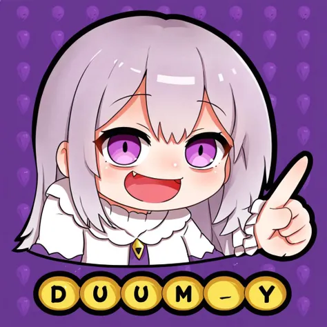 emilia, <lora:emilia_v0.0.1:1>, purple eyes, ð¤£ð pose, pointing, open mouth, smile, side view, chibi style, <lora:xl_ð¤£ð2_a3:0.85>, creepypasta, <lora:Creepy_Character_XL:1.15>, creepycharacter style, dumb face