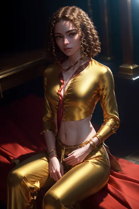 1girl,jane_noexist, rogue, full body, ((silk shirt and pants)), sitting on treasures, golds, jewelries,
(Highest quality:1.3), cinematic shot, masterpiece, (sharp focus:1.5), (photorealistic:1.3), detailed background, dark lighting, twilight lighting,
analog style, volumetric lighting, intricate details, UHD, film grains,
<lora:epiNoiseoffset_v2:1>