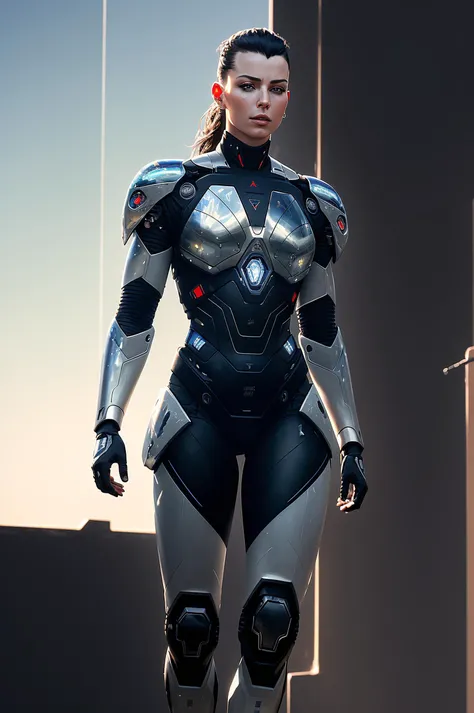 (concept art),((oil painting)) of ((attractive female modern military with with cybernetic limbs part cyborg on patrol)), cinematic, dynamic pose, fine details, reflections, 8k, ((dark shot)), soft volumetric lights, (backlit:1.3), (photorealistic:1.35), (Style-Glass), hdr, antialiased, 8k, ((syd mead)), sharp details, ((masterpiece)), (painterly), (good anatomy), (good proportions), (good composition), (dramapaint),