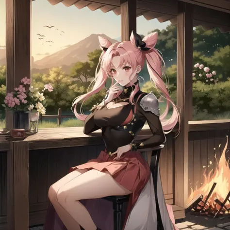 realistic, photo-realistic, award winning masterpiece with incredible details, epic stunning, masterpiece, best quality,
sailor chibi moon,pink hair,red eyes,,twintails,<lora:Sailor_Chibi_Moon-01:0.6>hair buns,high heels,(pubic hair:0.9),18 years old, pink pleated skirt,pink high heels,bink bow,heart broach, tiara
1girl, dslayer, a man in a green and brown armor, the only thing they fear is you, rip and tear until it is done, he is doom, the slayer's time is now, posing for a picture, (sexy_scifi, woman in a silver space costume, wearing sexy_scifi, posing for a picture:0.75),thisisfine, staying positive, surrounded by flames, fire, sitting, smoke
in garden, japan temple, torii, plants, outdoors, sunset, <lyco:Cyber_Armor:0.85> , <lora:thisisfineV3:0.4>