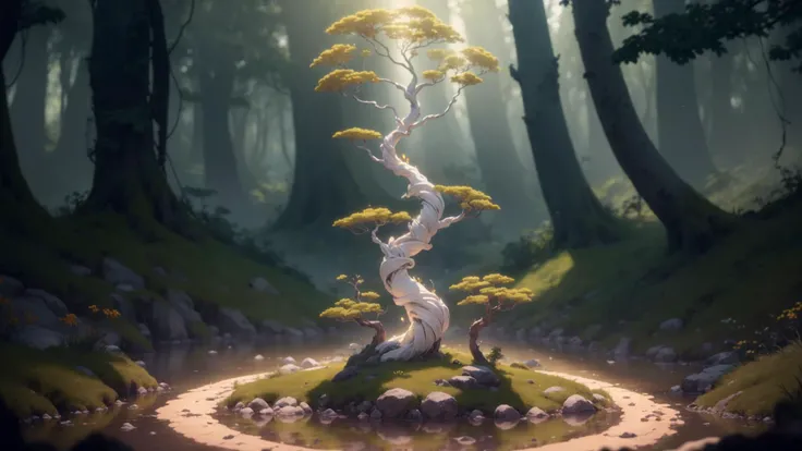 (sprit tree, complex tree of life, miniature world, ori and the will of the wisps):0.7 <lora:S1-Ori-ArtStyle_DreamLike-000008:0.2>, ((Masterpiece, /(high, top, insane, extreme, perfect, Professional, top_notch, fine_tuned/)_/(quality, resolution, details, fidelity, clarity, Image_sharpness/)), intricate, high_/(quality_textures, resolution_textures/), absurdres, HiRes, 8K, 4K, HD, Beautiful, gorgeous, sharp details, master artwork, great artwork, award_winning, clean, original), (/(perfect, beautiful, muted, coherent, harmonic, cohesive, balanced, good/)_colours_/(scheme, palate, combination, composition/)):1, (/(correct, perfect, nice, profesional, good, balanced/)_/(focus, DOF, Bokeh, Depth_of _field, POV, rule_of_thirds, main_subject_isolation, posing, composition, proportions/)):1, (/(Professional, studio, natural, dim, soft, Dynamic, Cinematic, Dramatic, detailed, creative, interesting, pleasing, emotional/)_lighting, detailed Shadows, /(correct, beautiful, Professional/)_/(light scattering, light bouncing, light diffusion, white_balance/)):1, (Realism, DSLR_quality, RAW_Image, unreal_engine, Unity, /(real, realistic, correct, photorealistic, photoreal/)_/(shaders, textures, skin, body, colours, raytracing, tones, light, nature, sky, environment/)):1
