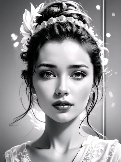 monochrome,solo,greyscale,realistic,profile,teeth,1girl,portrait,parted lips,open mouth,looking up,male focus,close-up,exquisite makeup,upper body,<lora:çå®ç³»,äºæ´²ç¾å¥³è¸å_v1:0.65>,, masterpiece,best quality,8k,insane details,intricate details,high detail,((masterpiece)), ((best quality)),