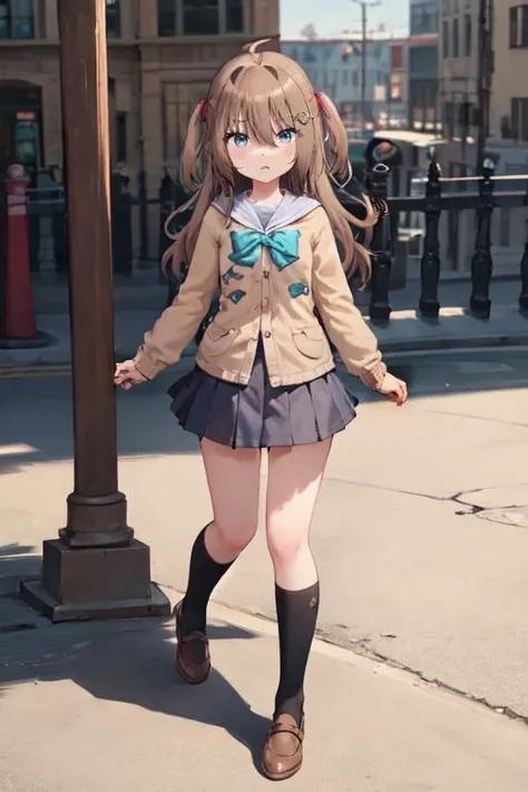 (masterpiece, best quality:1.1), volumetric lighting, full body, 1girl, neuro-sama, stepping on a turtle, mad face, <lora:NeuroTEST:0.7>
