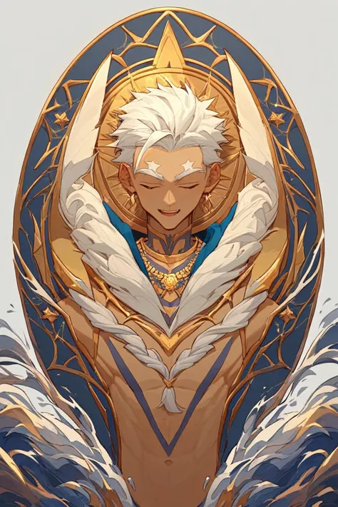 ((score_9, score_8_up, score_7_up)),(((source anime, best quality, best aesthetic, perfect anatomy, very NSFW, Art Composition, Gold Ratio))),skinny,slim sexy body,,An enigmatic man, with a mysterious tattoo and a profound gaze,,Pompadour haircut,(eyebrow-sharpe arched bushy, eyebrowcolor ),Laughing,Ride a wave on a surfboard with a powerful cutback maneuver and a barrel finish,A pair of hands reach out from the darkness to snatch a glittering diamond necklace from its velvet-lined display case, the soft light of the moon reflecting off the stolen jewels as the figure disappears into the night.,extreme wide shot,Modern LED Strips Lighting